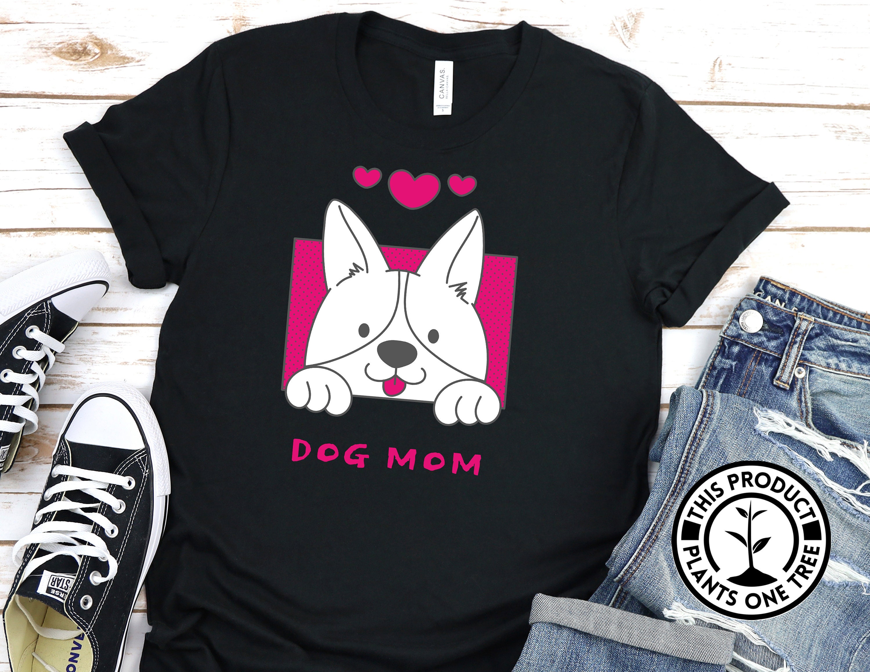 Dog Mom Shirt Dog Mama Tshirt Dog Tee for Women Cute Etsy UK