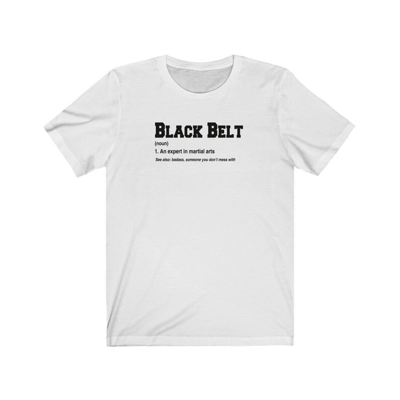 Black Belt Definition Shirt Funny Black Belt Tshirts Etsy
