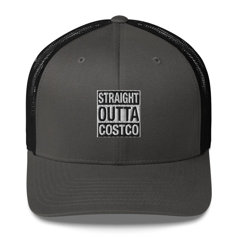 Straight Outta Costco Unisex Embroidered Trucker Cap Hat Etsy