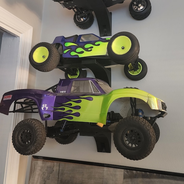 Rc Car Wall Mount Etsy