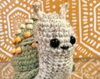 Crochet Beaded Fidget Snail Pattern (PDF)