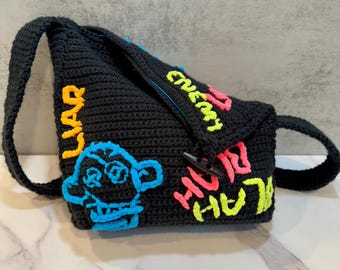 Arcane Jinx Crochet Bag Pattern: League of Legends (PDF Pattern)
