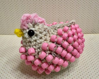 Beaded Fidget Huhn Häkelanleitung: Kein Spielzeug (PDF-Anleitung)