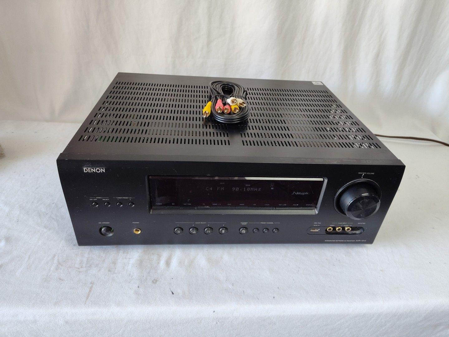 アンプ DENON AVR 1912 Buy Denon AVR-1912 Home Theater AV Receiver 7.1-channel 125 Watt