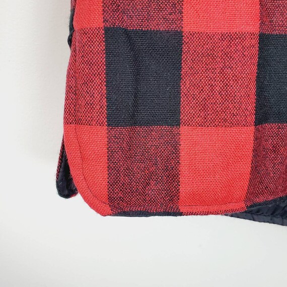 Vintage 1960's Sears Buffalo Plaid Hunting Jacket… - image 5