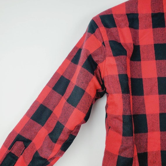 Vintage 1960's Sears Buffalo Plaid Hunting Jacket… - image 3