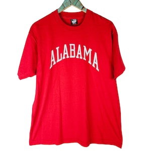 Vintage 1985&#39;s University of Alabama Men&#39;s Screen Star Single Stitch T-Shirt, XL