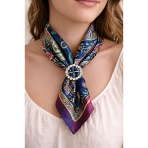 Rhinestone Scarf - Etsy display picture 1