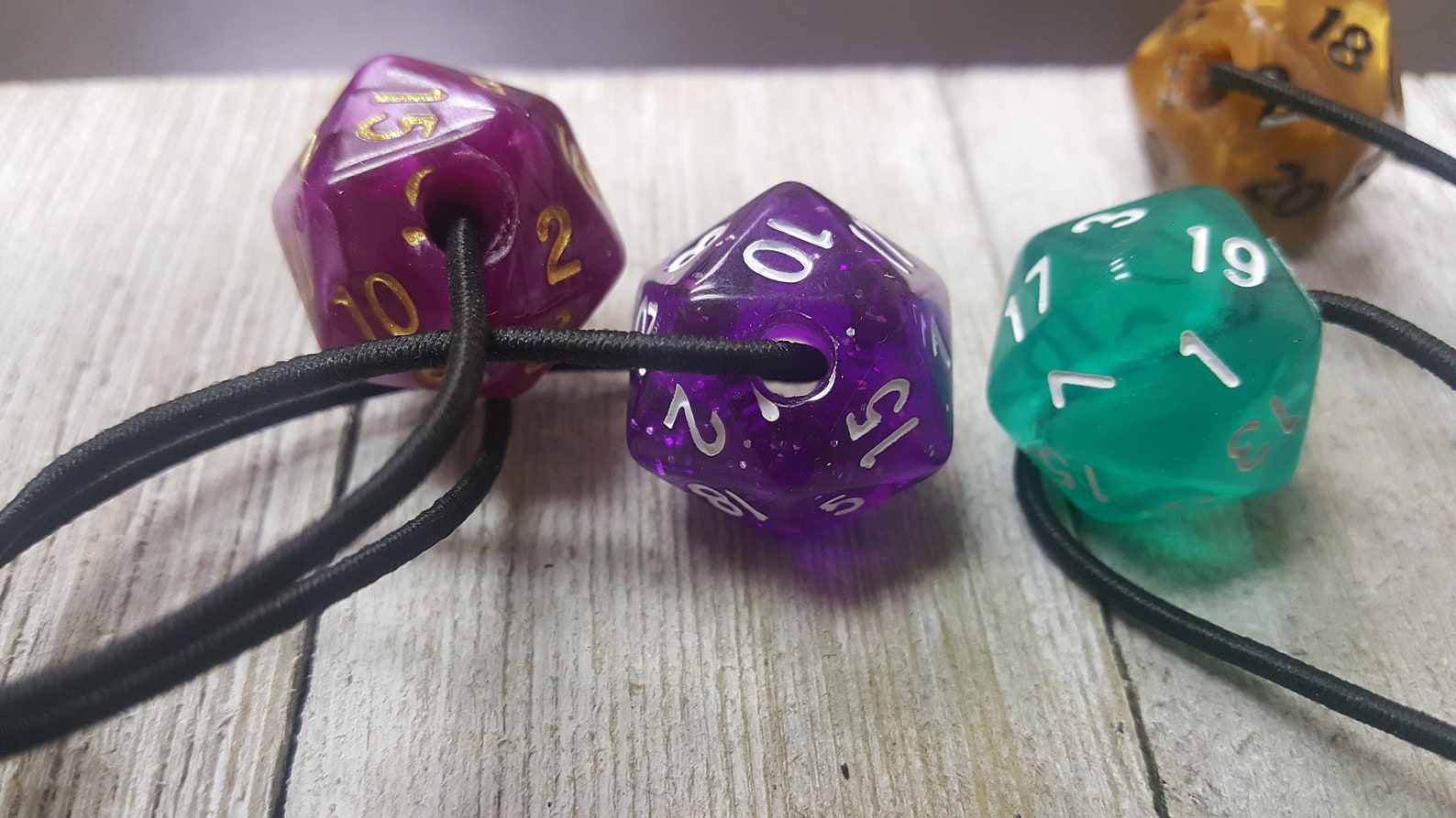 Lucky Rolls Hair Ties / Dice / Hair Bobble / Ponytail Holder / Etsy