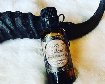 Wicked Attraction Oil - Love - Aphrodisiac - Ritual Oil - Rose Quartz - Spells - Witchcraft - Occult Supplies - Magic - Come To Me - Curio
