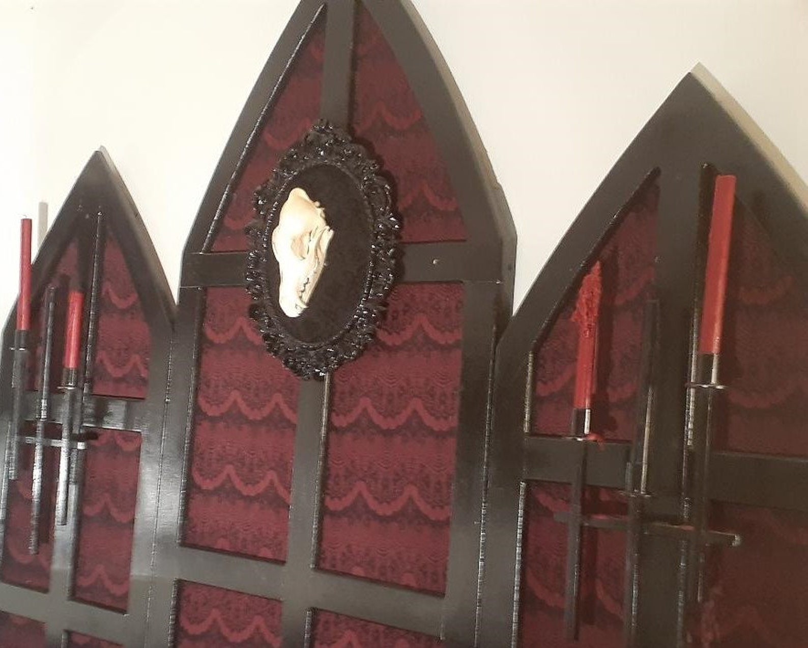 Amazing custom made gothic headboard Local Pick Up ONLY Etsy