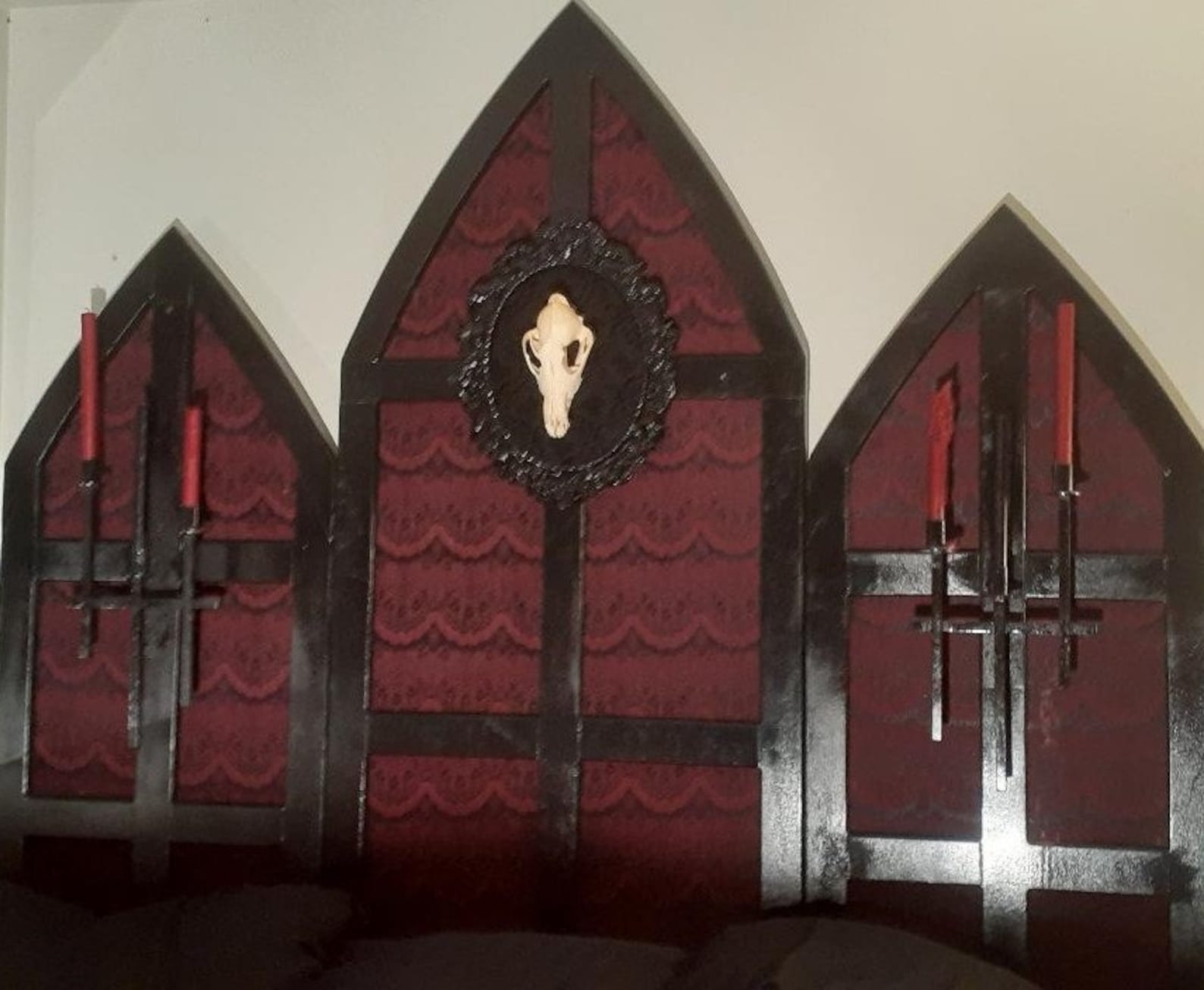 Amazing Custom Made Gothic Headboard Local Pick up ONLY Etsy