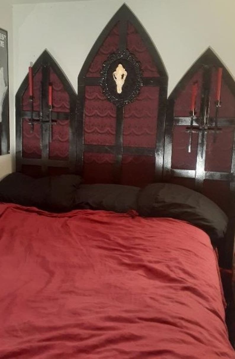 Amazing Custom Made Gothic Headboard Local Pick up ONLY Etsy