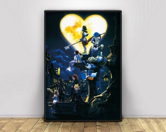 PS4 Box Art Exclusive High Quality Prints Kingdom Hearts III 3 Poster