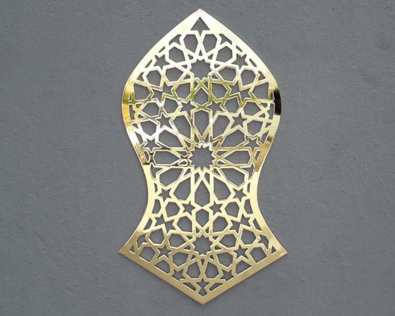 Nalayn Nalain Islamic Wall Art Islamic Metal Etsy
