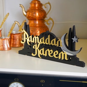 Ramadan Kareem,Eid Mubarak ,Ramadan Mubarak, Ramadan Decoration, Eid Gifts, Islamic Table Decor, Islamic Wall Art, Ramadan Mubarak