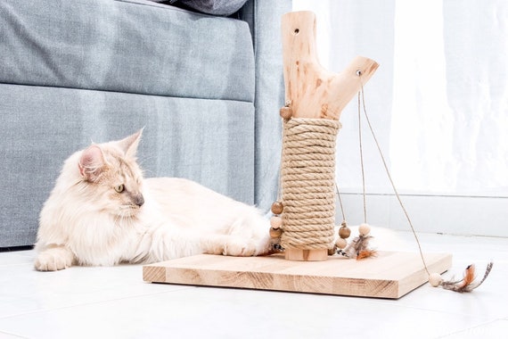 Ferguson Griffoir Natural Scratcher And Cat Design About 45 Etsy