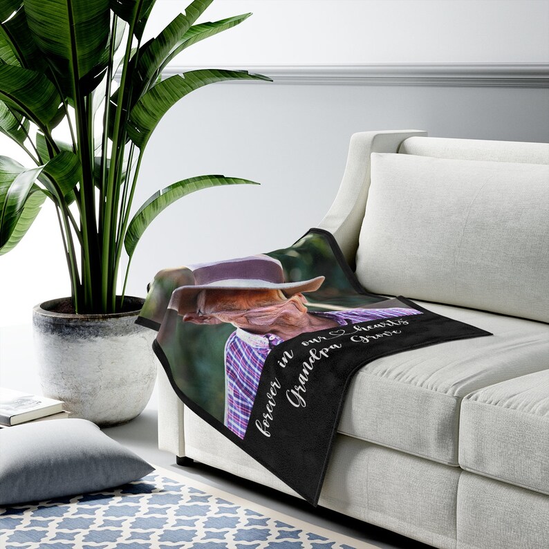 Love Letter Blanket Personalized Valentines Gift for Mom Etsy