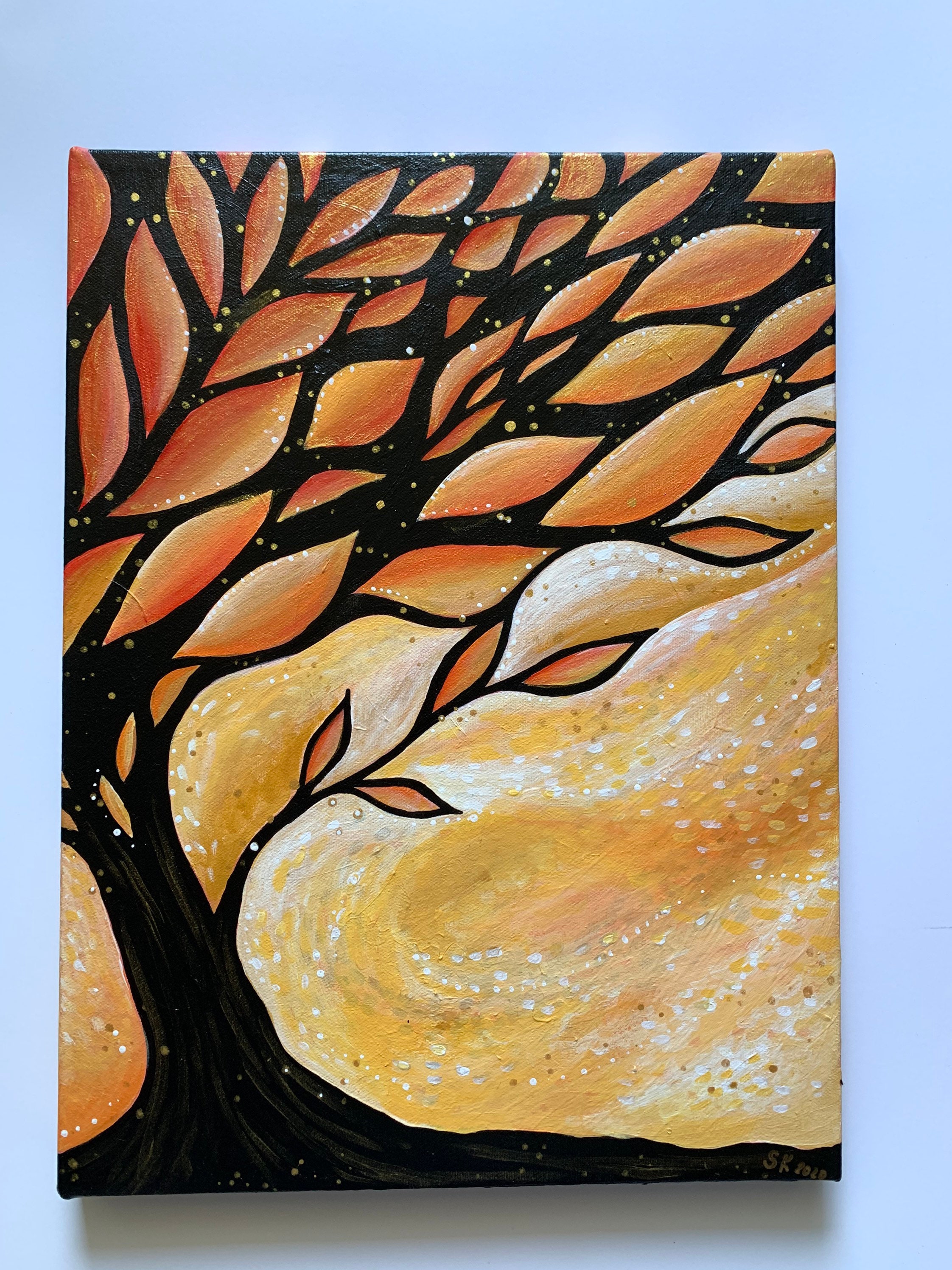 Easy Acrylic Painting Tree