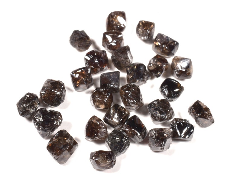 28 Piece Lot of Natural Raw Uncut Diamond 31.05 Cts Lot 5-7 MM Piece Undrilled Natural Raw Diamond Lot GC#8