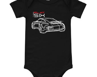 porsche baby grow