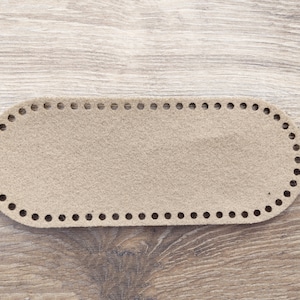 Filtväskbotten: Rektangulär DIY-pysselbotten (42 cm x 16 cm)