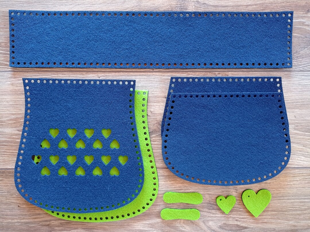 Filzunterlage Starterset Für Nadelfilzen - 2 Stück 25x20,5 Cm Mit Filznadeln