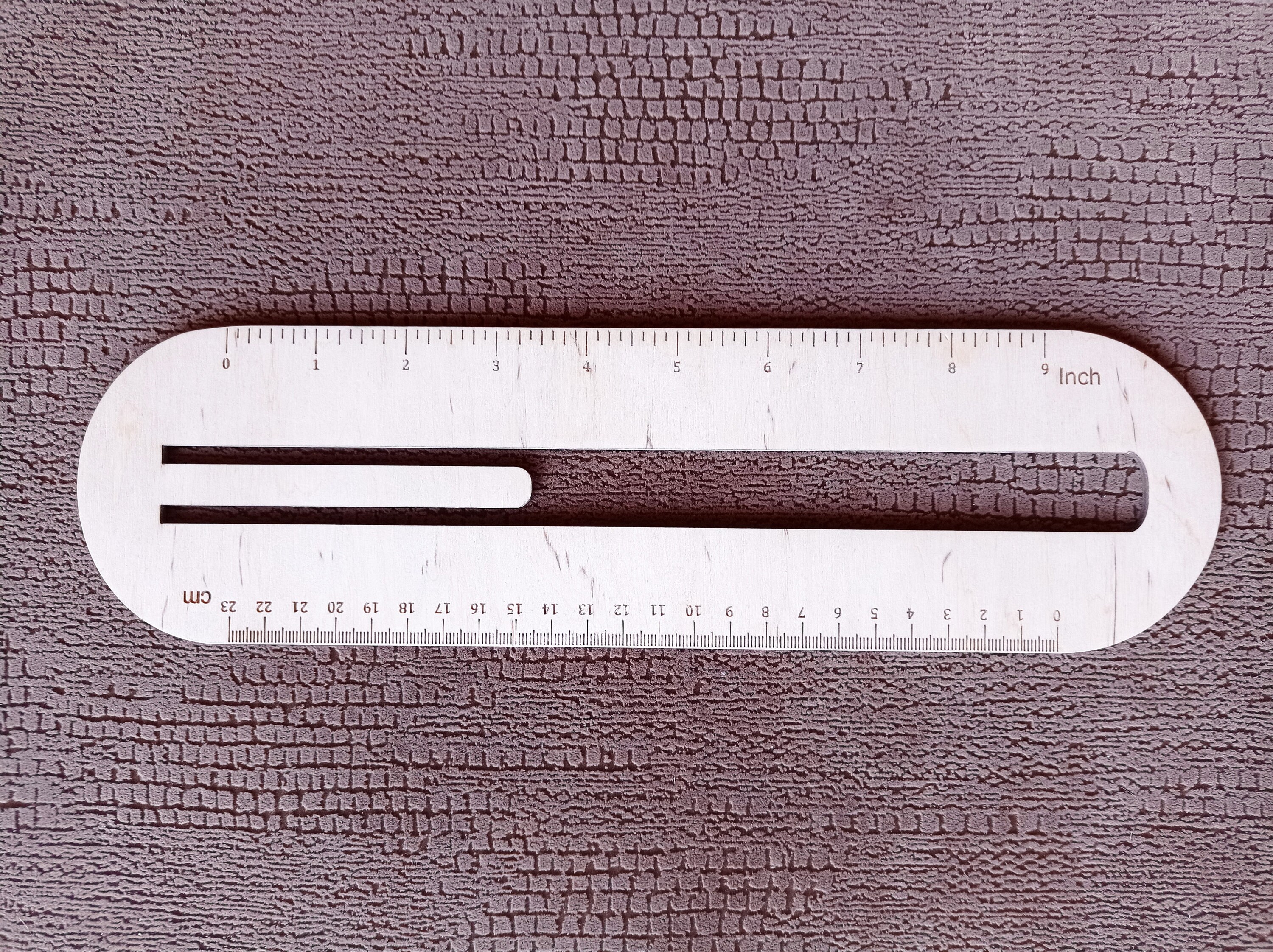 Wooden Jacquard Ruler Diagram Reading Aid Knitting Ruler - Etsy