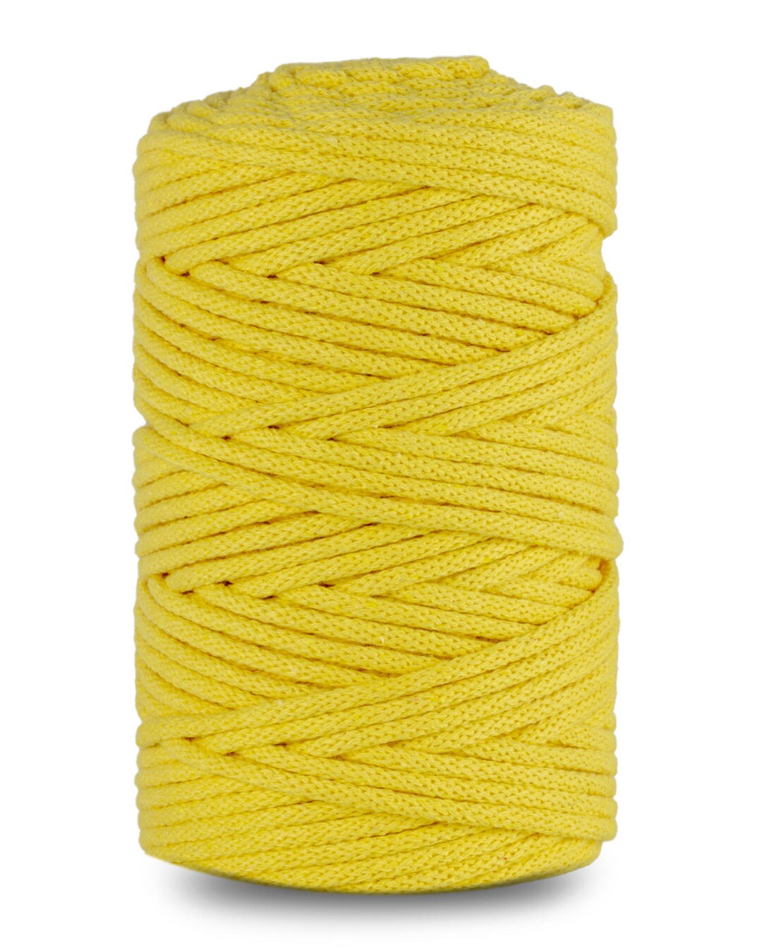 Bonnie Lot de 5 cordons en macramé – 6 mm, rose et perle