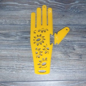 1 pc acrylic mittens blockers, Knitting Gift, knitting  blocking, gift for knitter, Acrylic Mitten blockers, Knitting form, Mittens,