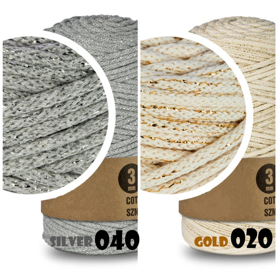 5mm/100% Cotton Cord, 100m Macrame Cord, Crochet Cord, Yarn