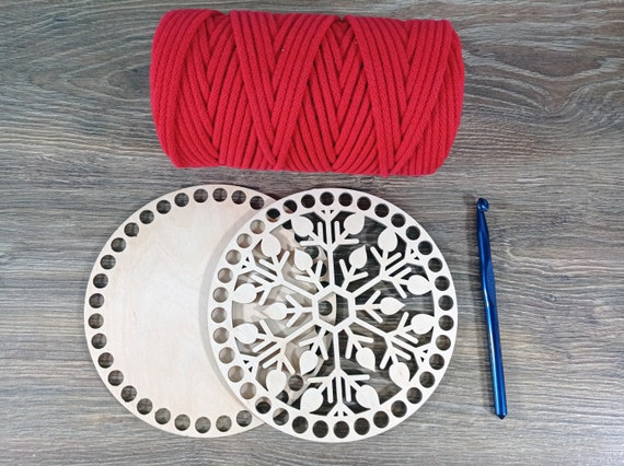 DIY créer des fonds ronds en bois KIT pour artisanat bricolage, base en bois,  base de panier au crochet,, base en bois, fond de panier au crochet, fond  de tricot 