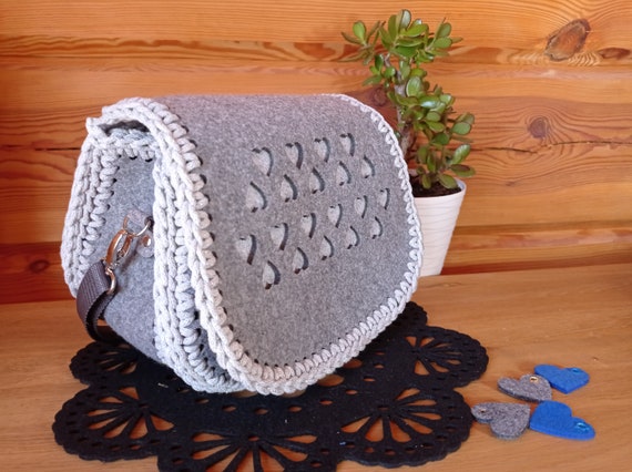 Make Your Own Bag Unique Handbag Kit to Make Felt Bag for Craft