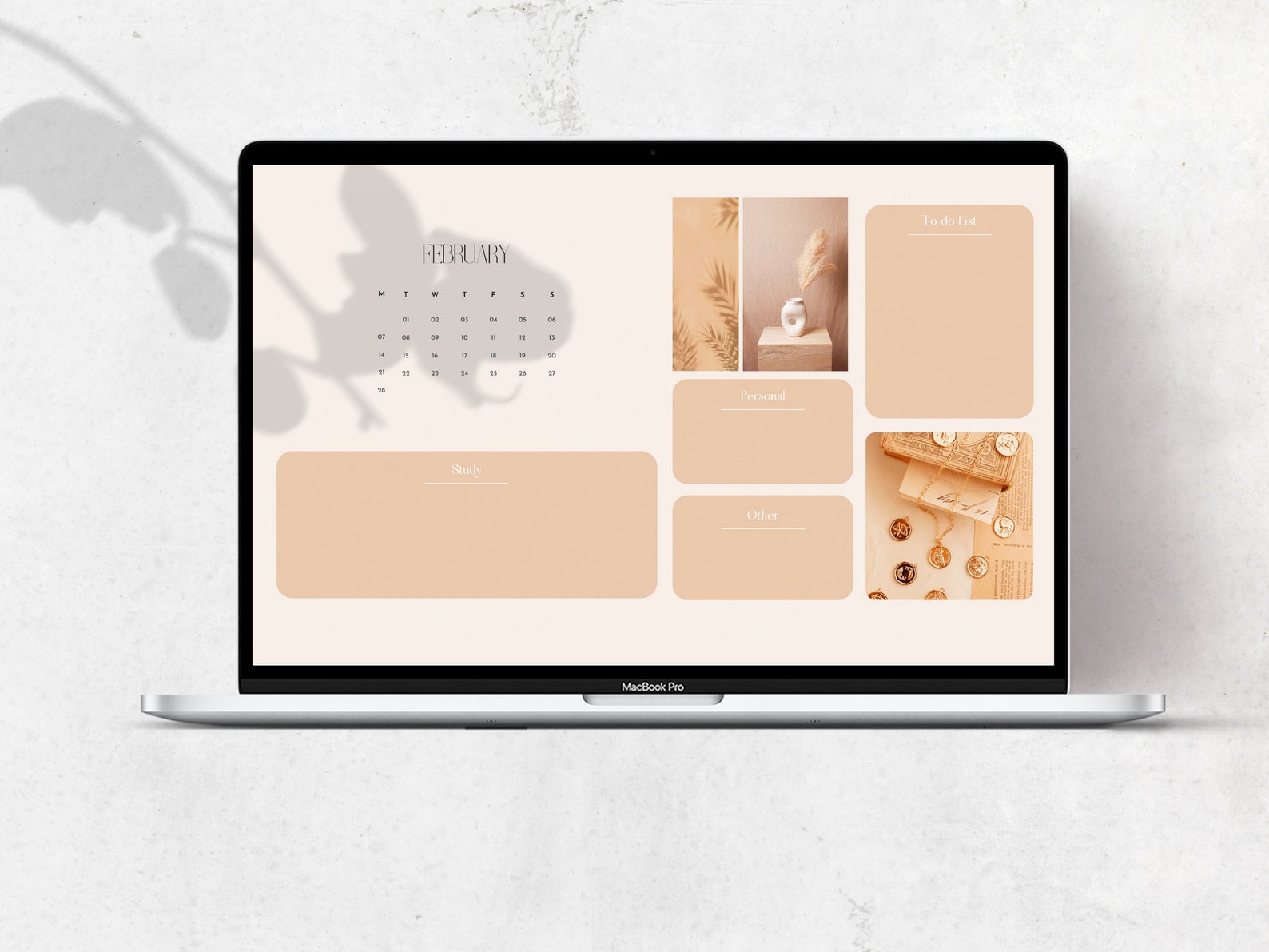 Desktop Wallpaper Organizer With Calendar 2022 Mac and Etsy UK