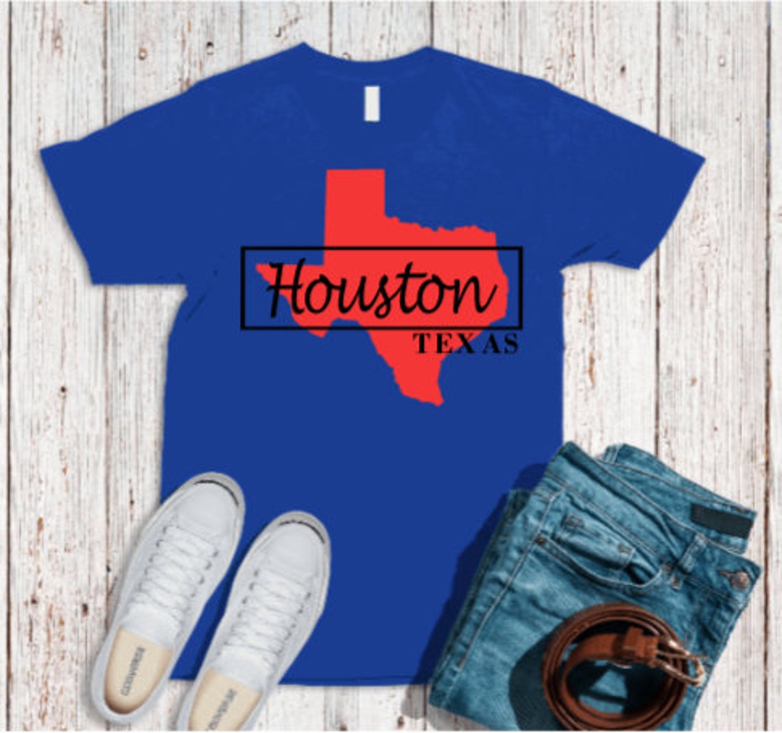 Houston Shirt Texas Shirt Houston Texas Shirt Etsy