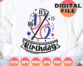 Download Half Birthday Svg Etsy