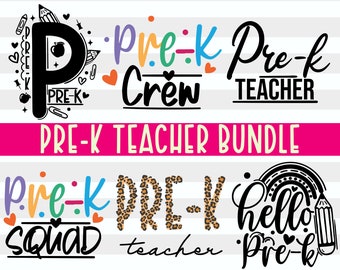 Download Pre K Teacher Svg Etsy