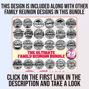 Family Reunion Svg 2024 DIY Custom Family Name & Location Png Little ...