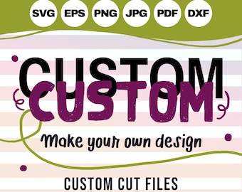 Custom Design Change: Add Text, Font, or Color (Digital File)
