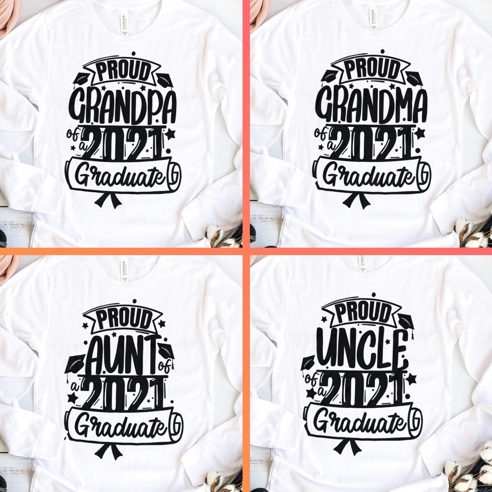Download Graduation Bundle 2021 Svg Graduation Family Shirt Svg Proud | Etsy