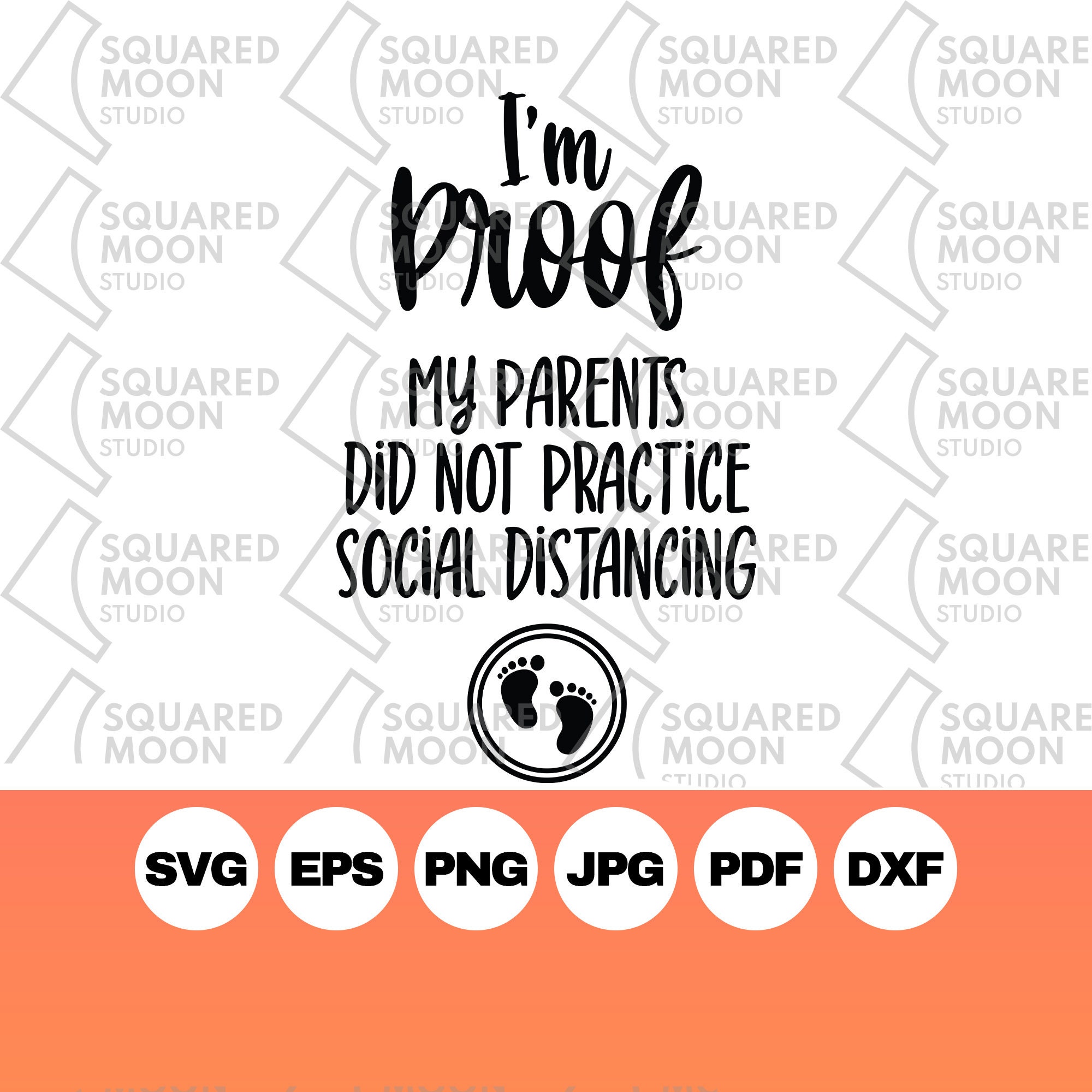 I'm Proof My Parents didn't Practice Social Distancing | Etsy