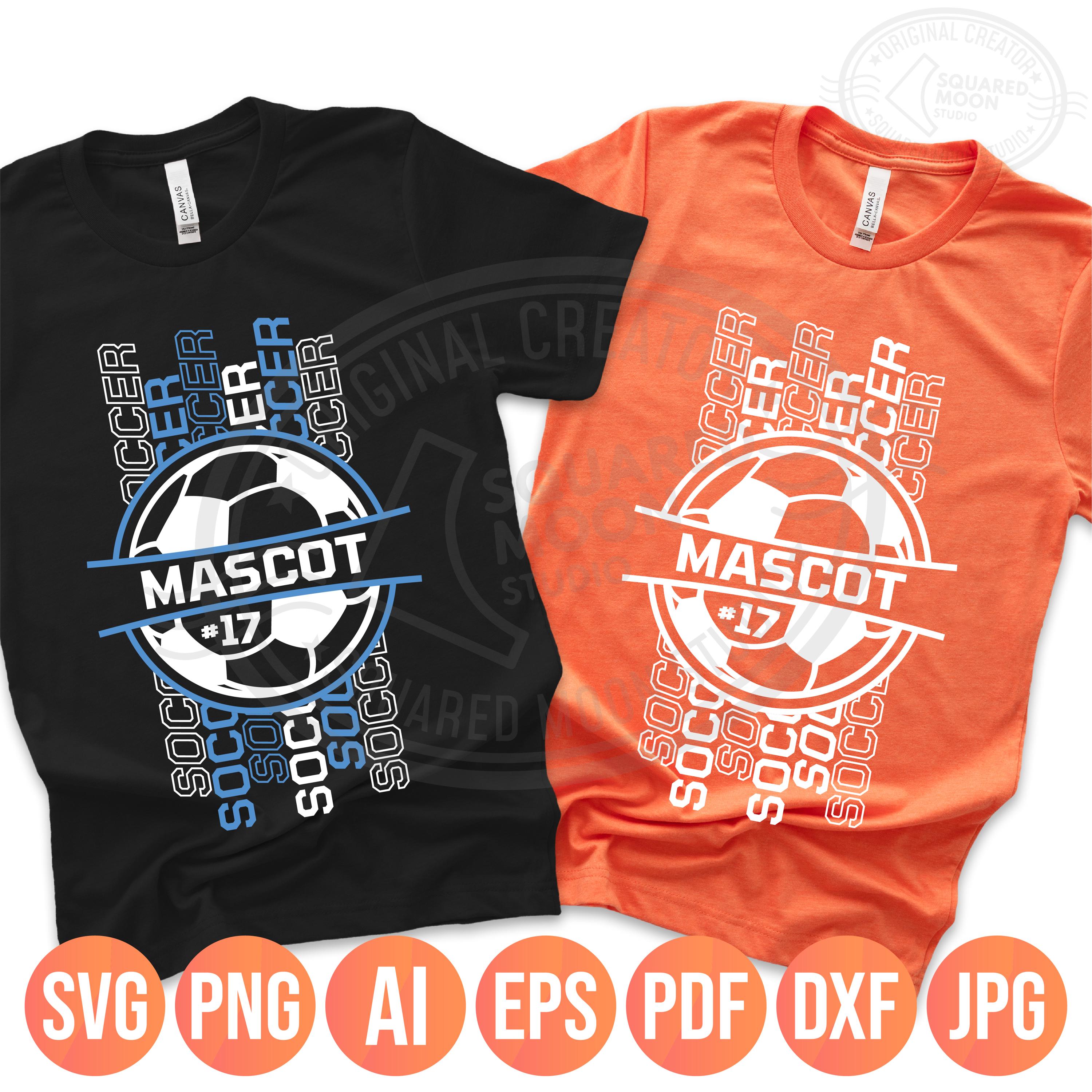 Soccer SVG EPS PNG, Custom Team Name, Mascot & Colors Template - Etsy