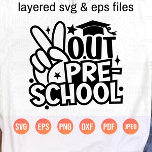 Laatste dag van de kleuterschool Svg| Cadeau uit kleuterschool voor kinderen| Afstuderen voor kleuters voor jongens en meisjes| Afgestudeerd kleuterschool 2023 png| Digitale bestanden