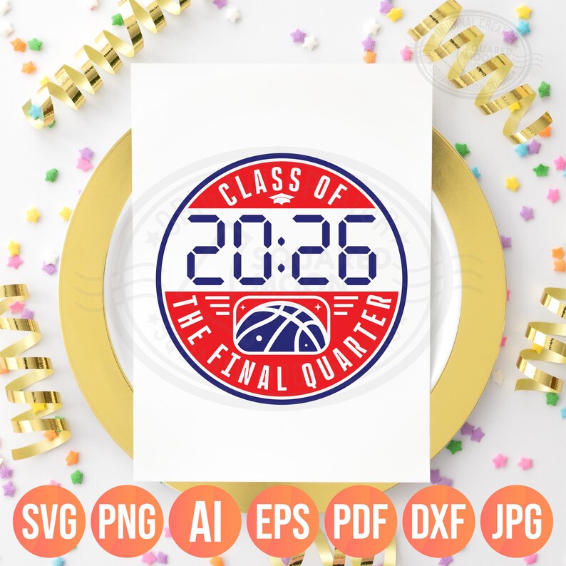 Class of 2026 Basketball SVG PNG: Senior Design (digital Files) - Etsy