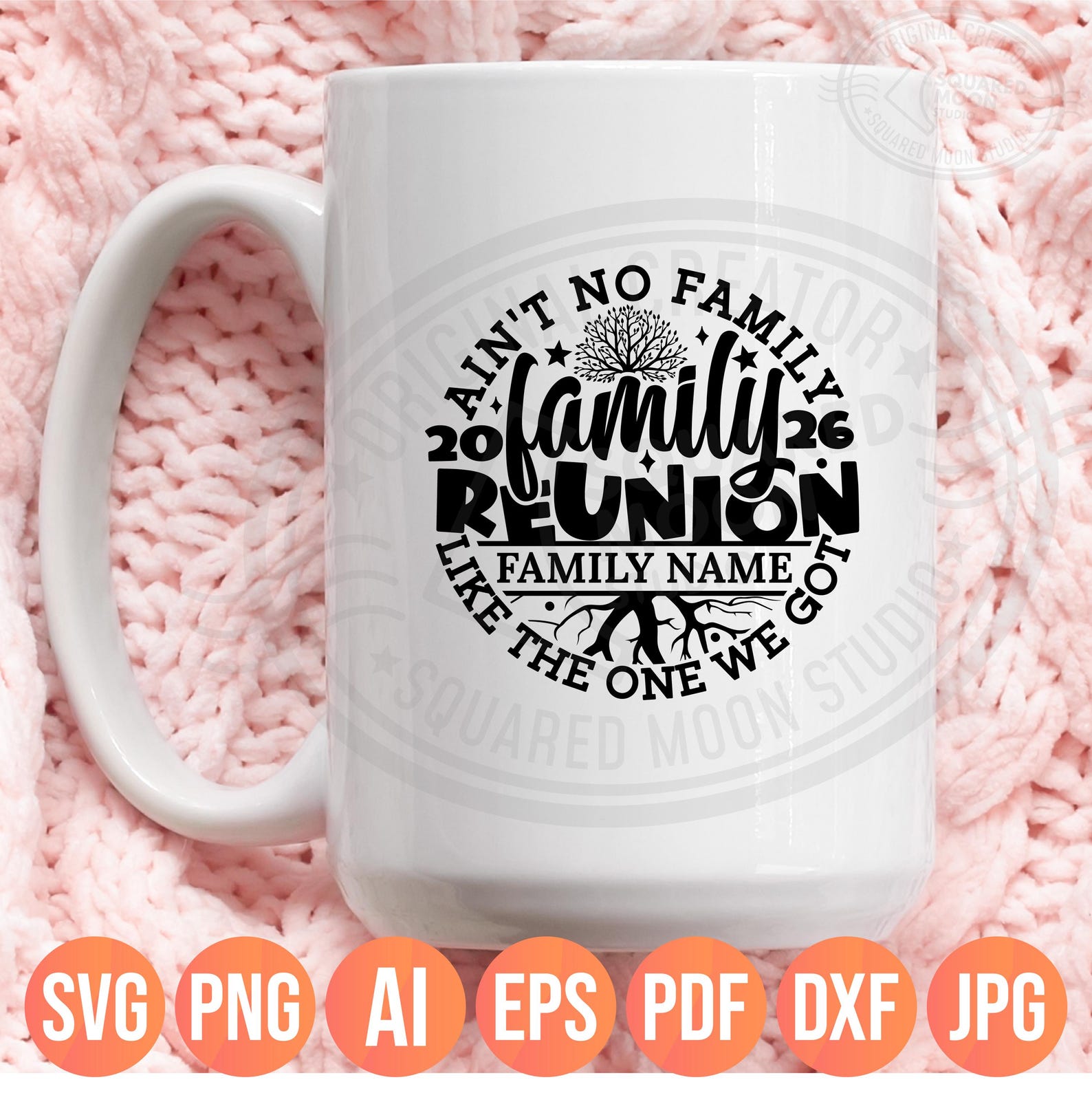 Family Reunion SVG PNG, Aint No Family Like the One We Got - Etsy