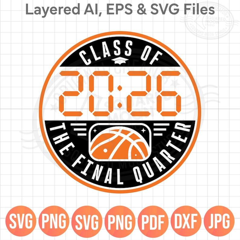 Class of 2026 Basketball SVG PNG: Senior Design (digital Files) - Etsy