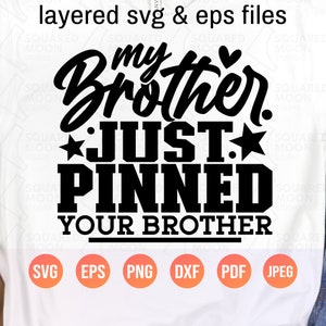 Mein Bruder hat gerade Ihren Bruder SVG Png | Ringen SVG | Wrestling-Svg | Wrestling Schwester Geschenk | Wrestling Brother Png| Geschichtete digitale Dateien