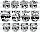 Back to School Svg Bundle| I'm Ready for Kindergarten But is it Ready for Me Svg| Im Ready for Preschool| Pre k Png| 1st 2nd 3rd 4th 5th 6th