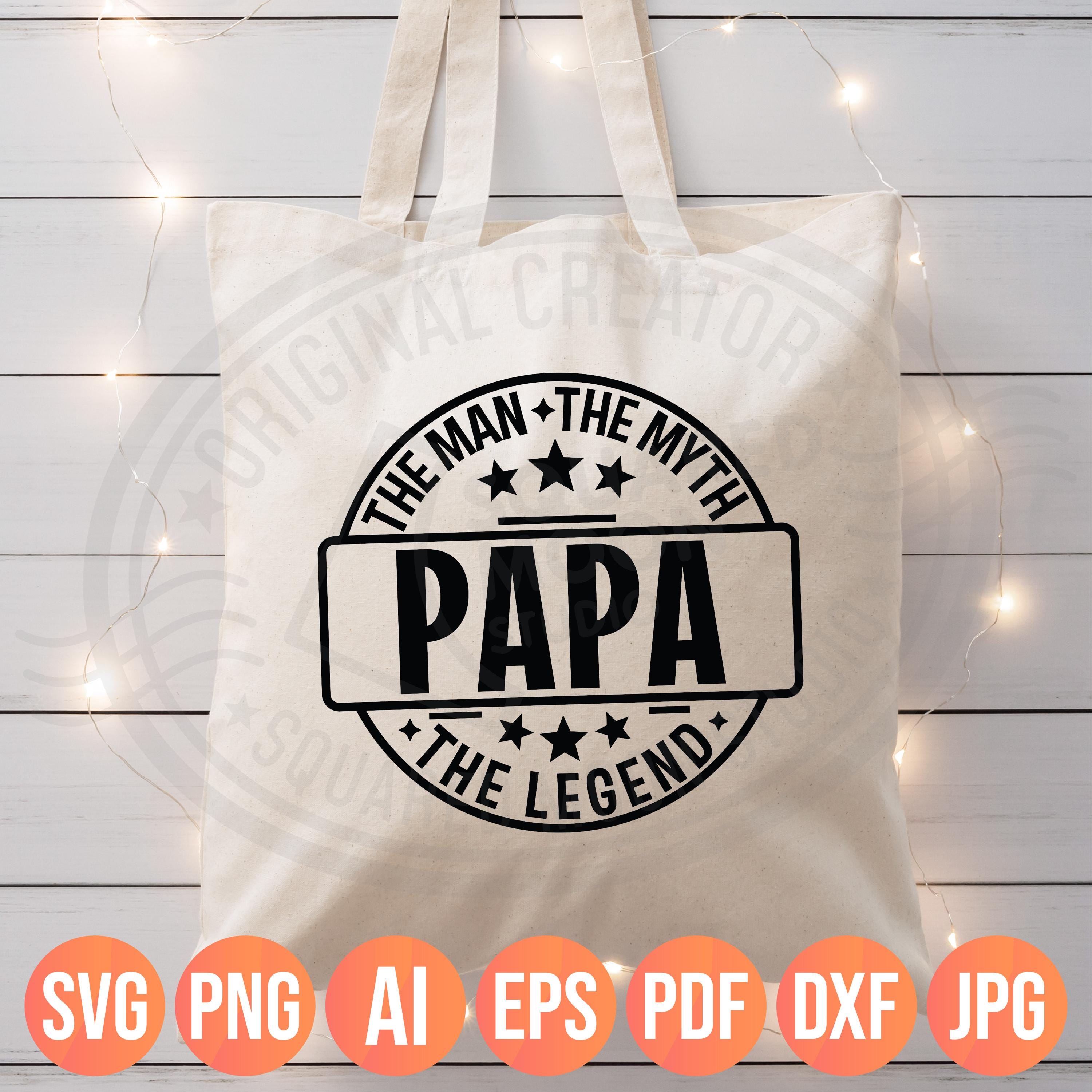 Gift for Papa, Best Papa Limited Edition Svg Png, the Man the Myth