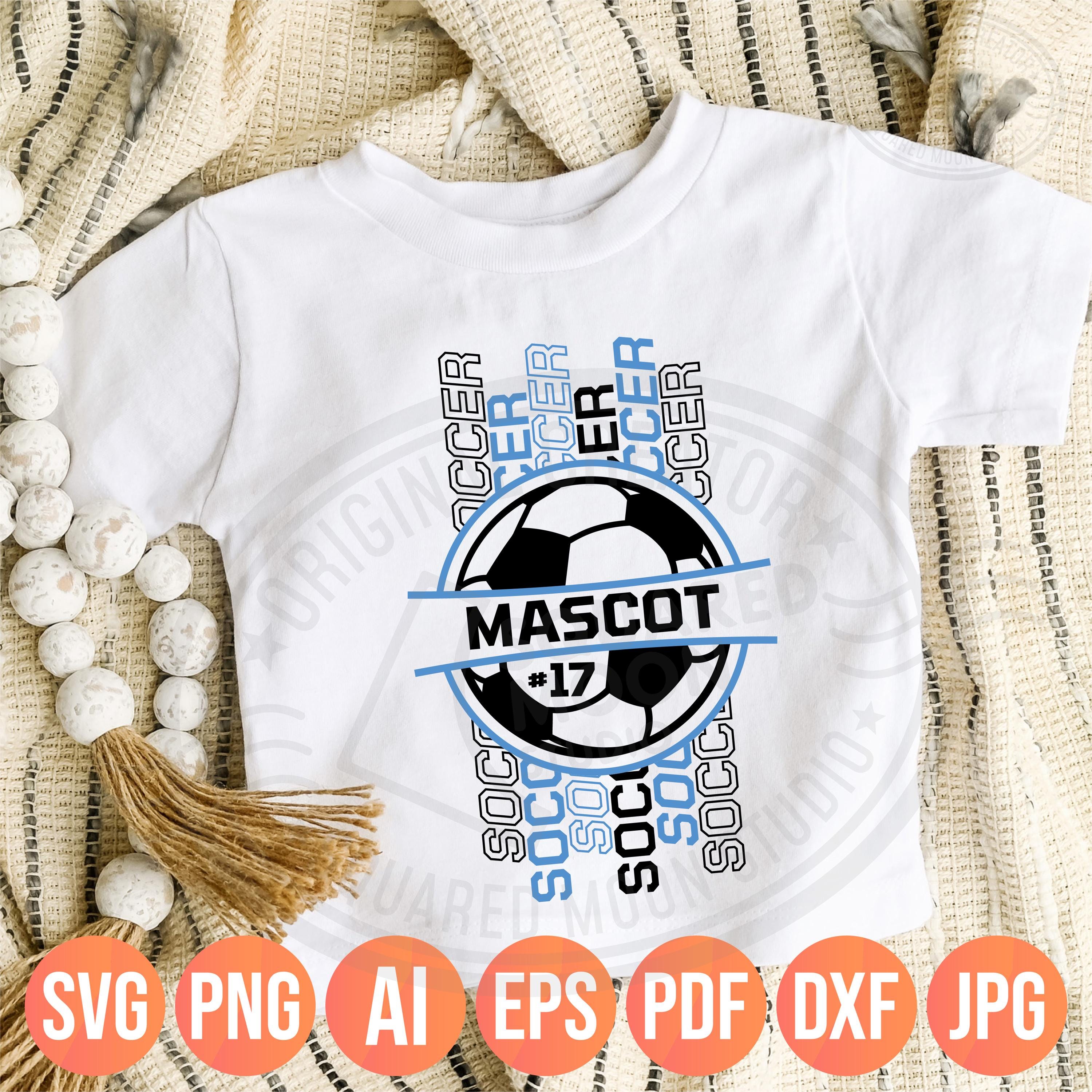 Soccer SVG EPS PNG, Custom Team Name, Mascot & Colors Template - Etsy